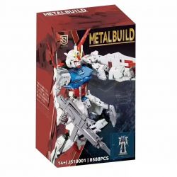 JSTOYS JS10001 10001 non  NGƯỜI ĐỨNG ĐẦU CHIẾN BINH MECHA bộ đồ chơi xếp lắp ráp ghép mô hình Creator METALBUILD Sáng Tạo 8588 khối