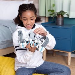 XIAOMI MITU MI ONEBOT OBFV05AIQI 05AIQI non  GIÁP CHỐNG GIÀY ROBOT ONEBOT bộ đồ chơi xếp lắp ráp ghép mô hình  CIRCLE TRACKER Kỹ Thuật Công Nghệ Cao Mô Hình Phương Tiện 800 khối