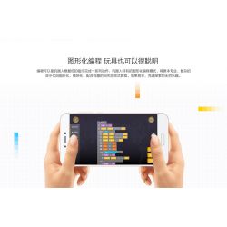 XIAOMI MITU MI ONEBOT OBFV05AIQI 05AIQI non  GIÁP CHỐNG GIÀY ROBOT ONEBOT bộ đồ chơi xếp lắp ráp ghép mô hình  CIRCLE TRACKER Kỹ Thuật Công Nghệ Cao Mô Hình Phương Tiện 800 khối