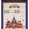 KEEPPLEY K20114 20114 non  CẢNH ĐI DẠO TRONG ĐÊM Ở HYAKKI bộ đồ chơi xếp lắp ráp ghép mô hình Fairy Swordplay Tiên Kiếm Hiệp