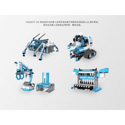 XIAOMI MITU MI ONEBOT AIQIEDU#01 non  BỘ ROBOT GIÁO DỤC MÀU XANH ONEBOT bộ đồ chơi xếp lắp ráp ghép mô hình  Kỹ Thuật Công Nghệ Cao Mô Hình Phương Tiện 980 khối