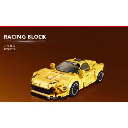 RAEL ENTERTAINMENT 50010 non  FERRARI MÀU VÀNG 50010 bộ đồ chơi xếp lắp ráp ghép mô hình Speed Champions Racing Cars Đua Xe Công Thức 267 khối