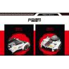 RAEL ENTERTAINMENT 50010 non  PAGANI ZONDA MÀU TRẮNG 50010 bộ đồ chơi xếp lắp ráp ghép mô hình Speed Champions Racing Cars Đua Xe Công Thức 266 khối