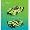 RAEL ENTERTAINMENT 50010 non  LAMBORGHINI XANH 50010 bộ đồ chơi xếp lắp ráp ghép mô hình Speed Champions Racing Cars Đua Xe Công Thức 268 khối
