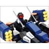 GUDI 8214 non  XE PHÁO 4 BÁNH bộ đồ chơi xếp lắp ráp ghép mô hình Earth Border Biến Giới Trái Đất 223 khối