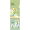 ZUANMA 103B non  HOA TRỒNG TRONG CHẬU 8 KIỂU QUÀ TẶNG BẠN MÙA XUÂN bộ đồ chơi xếp lắp ráp ghép mô hình Flowers