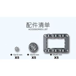 WANGE LIGAO DR.LUCK 1501 non  BỘ PIN STEAM + 3 LOẠI ĐỘNG CƠ bộ đồ chơi xếp lắp ráp ghép mô hình  STEAM BATTERY SET+3 KINDS OF MOTORS Kỹ Thuật Công Nghệ Cao Mô Hình Phương Tiện 81 khối