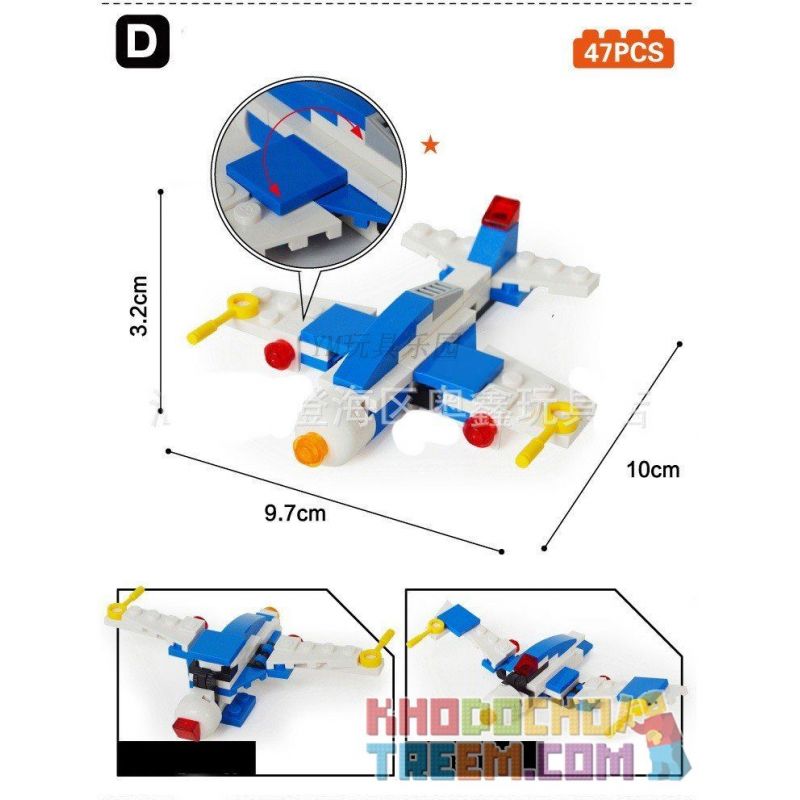 GUDI 8604-8 Xếp hình kiểu  CREATOR 3 IN 1 Space Fighter 8 In 1 Phi Thuyền Từ 8 Robot Biến Hình 409 khối GUDI 8604-8 Xếp hình kiểu  CREATOR 3 IN 1 Space Fighter 8 In 1 Phi Thuyền Từ 8 Robot Biến Hình 409 khối