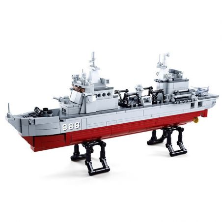 SLUBAN M38-B0701 B0701 0701 M38B0701 38-B0701 non  TÀU CUNG CẤP 906B bộ đồ chơi xếp lắp ráp ghép mô hình Racers Đua Tốc Độ