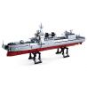 SLUBAN M38-B0700 B0700 0700 M38B0700 38-B0700 non  KHU TRỤC HẠM TYPE 055 bộ đồ chơi xếp lắp ráp ghép mô hình Racers Đua Tốc Độ 497 khối