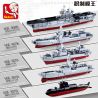 SLUBAN M38-B0700 B0700 0700 M38B0700 38-B0700 non  KHU TRỤC HẠM TYPE 055 bộ đồ chơi xếp lắp ráp ghép mô hình Racers Đua Tốc Độ 497 khối