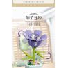 ZUANMA 103A non  CHẬU HOA HÃY DÀNH CHÚT THỜI GIAN ĐỂ TẠO RA 8 KIỂU MÙA XUÂN bộ đồ chơi xếp lắp ráp ghép mô hình Flowers