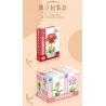 ZUANMA 103A non  CHẬU HOA HÃY DÀNH CHÚT THỜI GIAN ĐỂ TẠO RA 8 KIỂU MÙA XUÂN bộ đồ chơi xếp lắp ráp ghép mô hình Flowers