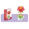 ZUANMA 103A non  CHẬU HOA HÃY DÀNH CHÚT THỜI GIAN ĐỂ TẠO RA 8 KIỂU MÙA XUÂN bộ đồ chơi xếp lắp ráp ghép mô hình Flowers