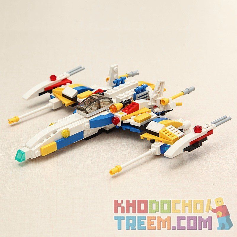 GUDI 8604-8 Xếp hình kiểu  CREATOR 3 IN 1 Space Fighter 8 In 1 Phi Thuyền Từ 8 Robot Biến Hình 409 khối GUDI 8604-8 Xếp hình kiểu  CREATOR 3 IN 1 Space Fighter 8 In 1 Phi Thuyền Từ 8 Robot Biến Hình 409 khối