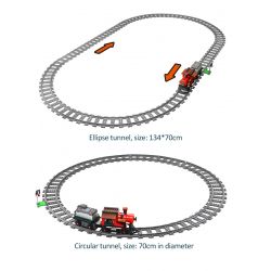 KAIYU K96115 96115 non  TÀU ĐIỆN ĐIỀU KHIỂN TỪ XA bộ đồ chơi xếp lắp ráp ghép mô hình City TRAIN Thành Phố 148 khối