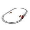 KAIYU K96115 96115 non  TÀU ĐIỆN ĐIỀU KHIỂN TỪ XA bộ đồ chơi xếp lắp ráp ghép mô hình City TRAIN Thành Phố 148 khối