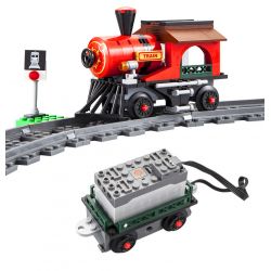 KAIYU K96115 96115 non  TÀU ĐIỆN ĐIỀU KHIỂN TỪ XA bộ đồ chơi xếp lắp ráp ghép mô hình City TRAIN Thành Phố 148 khối