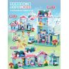 SLUBAN M38-B0821 B0821 0821 M38B0821 38-B0821 non  TÚP LỀU ẤM LÒNG bộ đồ chơi xếp lắp ráp ghép mô hình Happy Wedding Season Mùa Cưới Hạnh Phúc 244 khối
