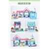 SLUBAN M38-B0821 B0821 0821 M38B0821 38-B0821 non  TÚP LỀU ẤM LÒNG bộ đồ chơi xếp lắp ráp ghép mô hình Happy Wedding Season Mùa Cưới Hạnh Phúc 244 khối