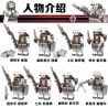 Kazi KY82020 82020 non  LINH HỒN CỦA CHIẾN TRANH THẾ GIỚI THỨ HAI ĐỘI ĐẠI BÀNG NÚI CAUCASUS HÌNH NHỎ 8 bộ đồ chơi xếp lắp ráp ghép mô hình Military Army EAGLE CORPS Quân Sự Bộ Đội