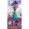 ZUANMA 101-8 non  CHẬU CÂY ĐỖ QUYÊN bộ đồ chơi xếp lắp ráp ghép mô hình Flowers Hoa 798 khối