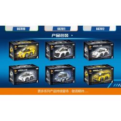 PanlosBrick 667011 Panlos Brick 667011 non  XE CHỞ TRỨNG 667011 bộ đồ chơi xếp lắp ráp ghép mô hình Mini Racing Pacemaker Đua Xe Mini