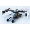 GUDI 8606A Xếp hình kiểu  STAR WARS Floating Explorer Phi Thuyền Chiến đấu Không Người Lái Màu đen 71 khối