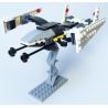 GUDI 8606A Xếp hình kiểu  STAR WARS Floating Explorer Phi Thuyền Chiến đấu Không Người Lái Màu đen 71 khối