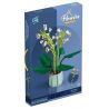 ZUANMA 101-2 non  CHẬU CÂY HOA HUỆ THUNG LŨNG bộ đồ chơi xếp lắp ráp ghép mô hình Flowers 610 khối