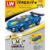 LW 5009 non  CHEVROLET. bộ đồ chơi xếp lắp ráp ghép mô hình Racers Đua Tốc Độ 322 khối