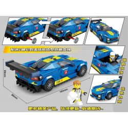 LW 5009 non  CHEVROLET. bộ đồ chơi xếp lắp ráp ghép mô hình Racers Đua Tốc Độ 322 khối