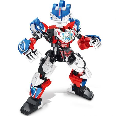 SEMBO 108655 non  HÌNH THỨC FLASH OBUTMANN. bộ đồ chơi xếp lắp ráp ghép mô hình Ultraman ULTRAMAN HEROES Vệ Binh Vũ Trụ Siêu Nhân Điện Quang 669 khối