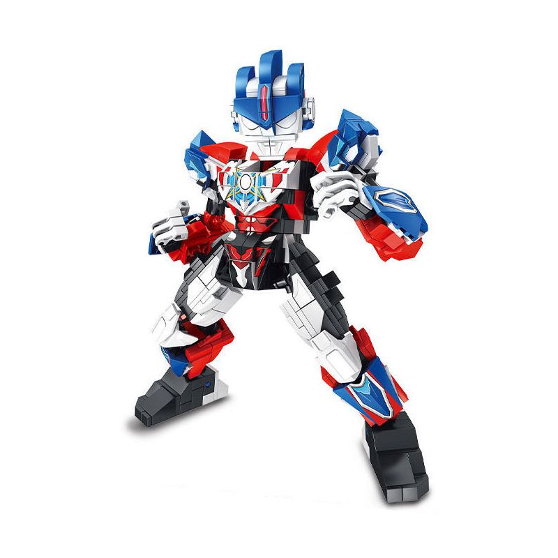 SEMBO 108655 non  HÌNH THỨC FLASH OBUTMANN. bộ đồ chơi xếp lắp ráp ghép mô hình Ultraman ULTRAMAN HEROES Vệ Binh Vũ Trụ Siêu Nhân Điện Quang 669 khối