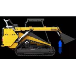 HAPPY BUILD SHINEYU XINYU YC-22007 22007 YC22007 non  TRÌNH TẢI TRƯỢT 1:12. tỷ lệ 1:12 bộ đồ chơi xếp lắp ráp ghép mô hình Build Team SHINE YU SKID STEER LOADER Đội Xây Dựng 1800 khối