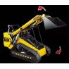 HAPPY BUILD SHINEYU XINYU YC-22007 22007 YC22007 non  TRÌNH TẢI TRƯỢT 1:12. tỷ lệ 1:12 bộ đồ chơi xếp lắp ráp ghép mô hình Build Team SHINE YU SKID STEER LOADER Đội Xây Dựng 1800 khối