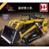 HAPPY BUILD SHINEYU XINYU YC-22007 22007 YC22007 non  TRÌNH TẢI TRƯỢT 1:12. tỷ lệ 1:12 bộ đồ chơi xếp lắp ráp ghép mô hình Build Team SHINE YU SKID STEER LOADER Đội Xây Dựng 1800 khối