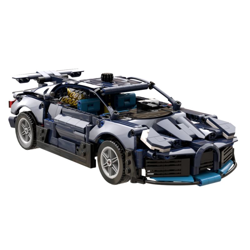 REBRICKABLE MOC-69920 69920 MOC69920 RAEL ENTERTAINMENT 50031 non Lego BUGATI DIVO 1:16. tỷ lệ 1:16 bộ đồ chơi xếp lắp ráp ghép mô hình Technic BUGATTI DIVO Kỹ Thuật Công Nghệ Cao Mô Hình Phương Tiện 841 khối