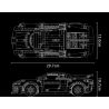 REBRICKABLE MOC-69920 69920 MOC69920 RAEL ENTERTAINMENT 50031 non  BUGATI DIVO 1:16. tỷ lệ 1:16 bộ đồ chơi xếp lắp ráp ghép mô hình  BUGATTI DIVO Kỹ Thuật Công Nghệ Cao Mô Hình Phương Tiện 841 khối