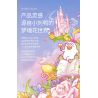 SEMBO 611072 non  CỬA HÀNG HOA LÂU ĐÀI TRONG MƠ CỦA BÉ LIU YA bộ đồ chơi xếp lắp ráp ghép mô hình Flowers 3060 khối