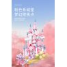 SEMBO 611072 non  CỬA HÀNG HOA LÂU ĐÀI TRONG MƠ CỦA BÉ LIU YA bộ đồ chơi xếp lắp ráp ghép mô hình Flowers 3060 khối