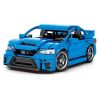 SEMBO 705806 non  SUBARU WRX STI 1:18 tỷ lệ 1:18 bộ đồ chơi xếp lắp ráp ghép mô hình Racers Đua Tốc Độ 812 khối