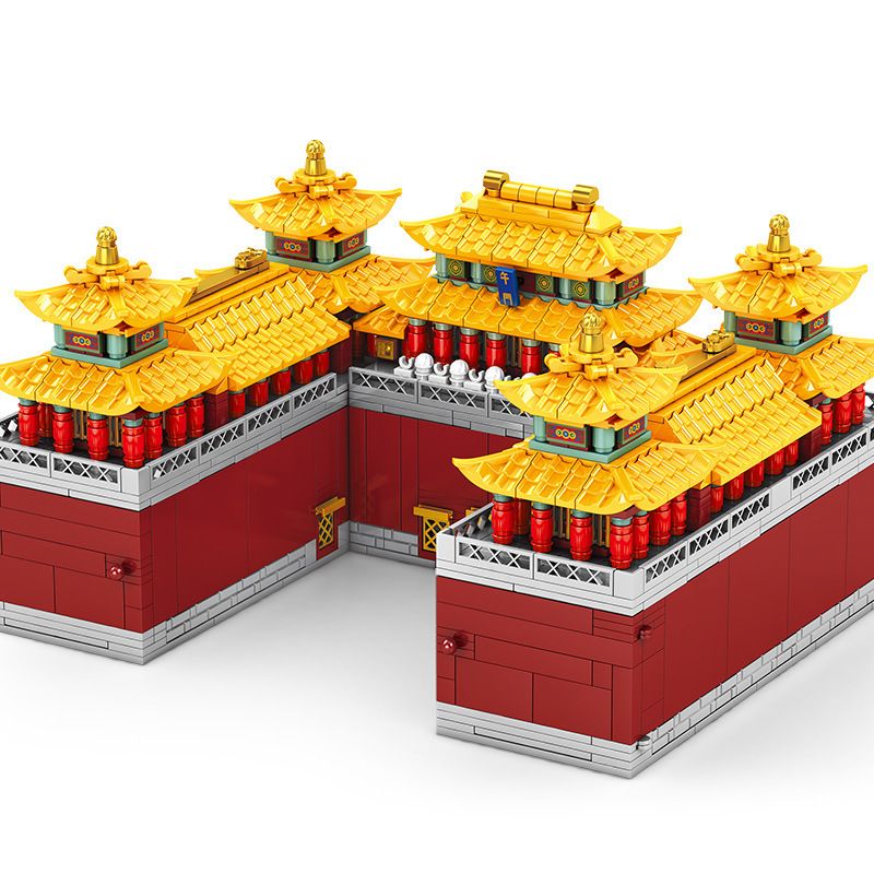 SEMBO 201104 non Lego BỮA TRƯA bộ đồ chơi xếp lắp ráp ghép mô hình Architecture PALACE BUILDING Công Trình Kiến Trúc 1905 khối