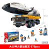 GUDI 10803 non  TRÌNH TẢI TUYỆT VỜI CỦA GODLESS. bộ đồ chơi xếp lắp ráp ghép mô hình LIVIN'CITY 676 khối