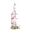 COGO 14419 non  PHÓNG TÊN LỬA TRƯỜNG CHINH bộ đồ chơi xếp lắp ráp ghép mô hình Space Thám Hiểm Không Gian 876 khối