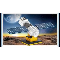 COGO 13068 non  TÀU THĂM DÒ MẶT TRĂNG bộ đồ chơi xếp lắp ráp ghép mô hình Space Thám Hiểm Không Gian 595 khối