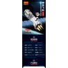 COGO 13065 non  TÀU VŨ TRỤ THẦN CHÂU TÁM TRONG MỘT bộ đồ chơi xếp lắp ráp ghép mô hình Space Thám Hiểm Không Gian