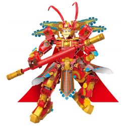 COGO 15717 non  TÂY DU KÝ TRUYỀN THUYẾT CHINH PHỤC YÊU QUỶ TÔN NGỘ KHÔNG bộ đồ chơi xếp lắp ráp ghép mô hình 863 khối