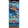 PanlosBrick 667004 Panlos Brick 667004 non  MCLAREN 720S. bộ đồ chơi xếp lắp ráp ghép mô hình Mini Racing Pacemaker Đua Xe Mini