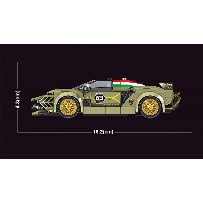YIMU 77012 BRUCCO BLK-068 RC-168 MouldKing 27003 Mould King 27003 STEEL WILL PLAY Y103 non  SIÊU XE LAMBORGHINI bộ đồ chơi xếp lắp ráp ghép mô hình  LINBAOGINNI SIAN Kỹ Thuật Công Nghệ Cao Mô Hình Phương Tiện 333 khối